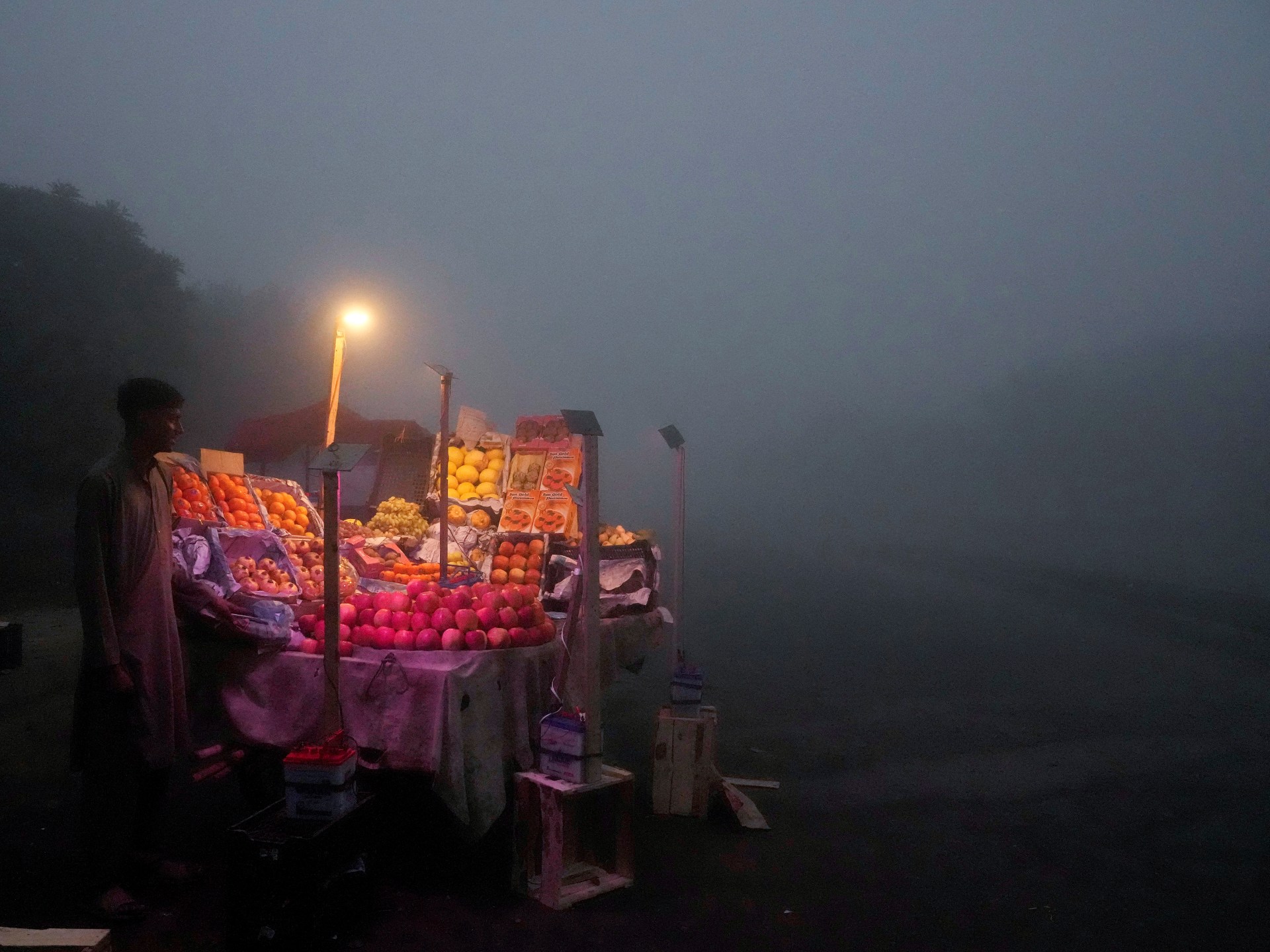 ‘Trapped inside’: The children suffocating in the smog of Lahore | Health