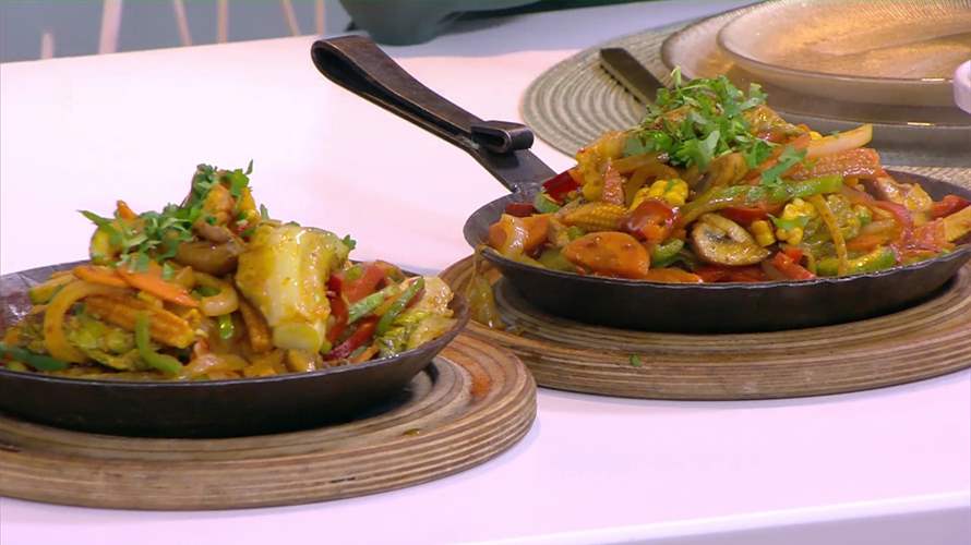 الفاهيتا بالخضار  8230  طبق صيامي على طريقة الشيف حنا طويل  فيديو