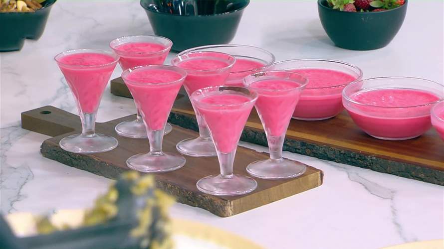 الفريكة بالدجاج وحلوى اللبن اليوناني مع الجيلاتين  8230  إليكم طريقة التحضير