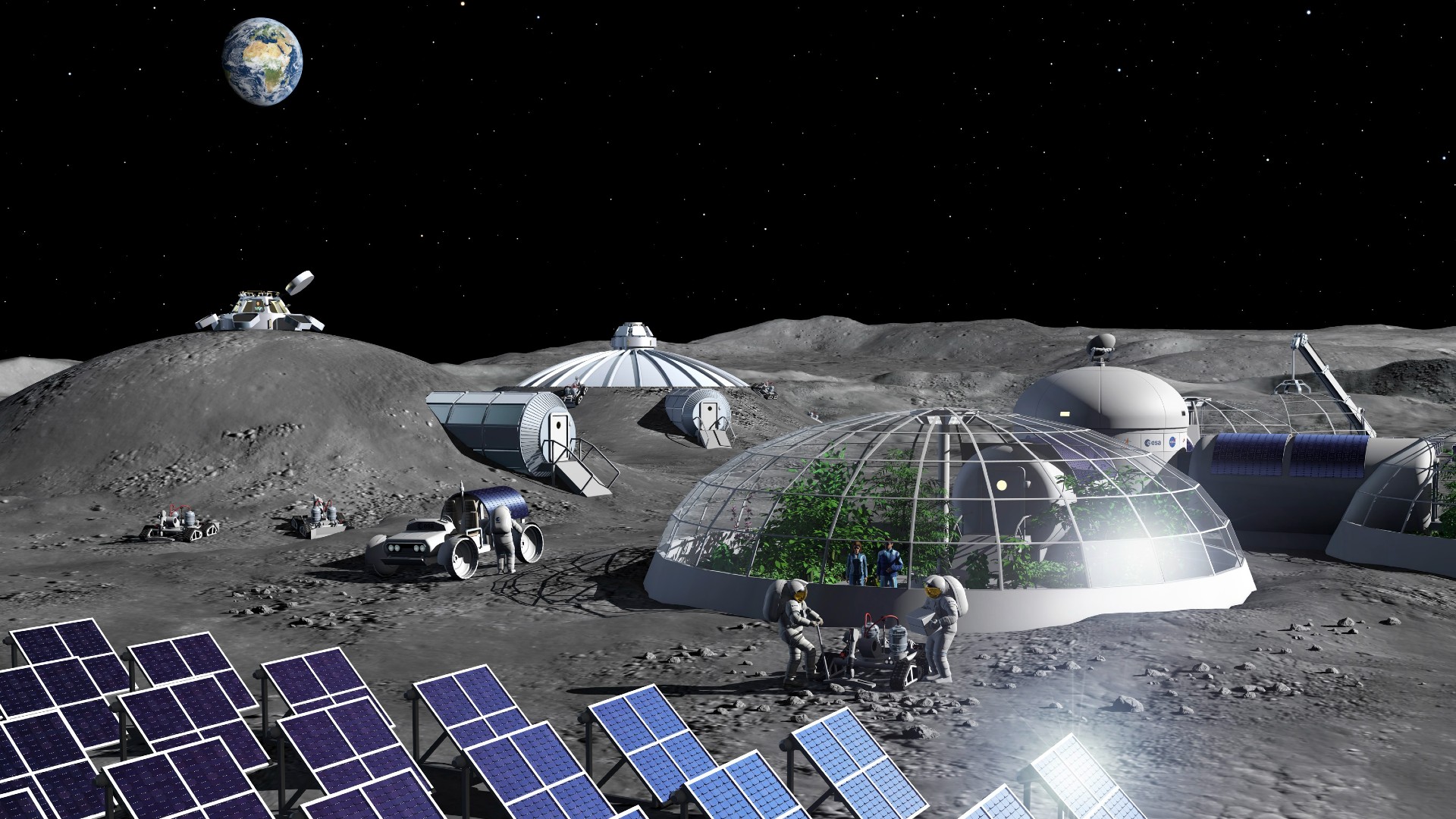 من 8220 Starfield 8221 إلى Artemis تصميم قواعد القمر في الألعاب والواقع
