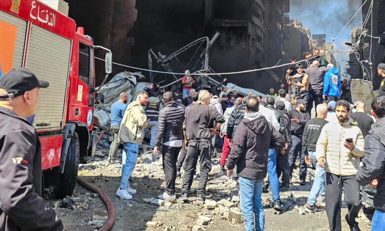 إسرائيل تشن 100 غارة جوية خلال 10 دقائق في أنحاء لبنان | الحرب الأميركية الإسرائيلية على إيران