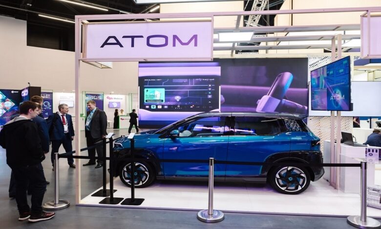إطلاق الحجز المسبق للسيارة الكهربائية الروسية "آتوم" وتسليمها في 2026