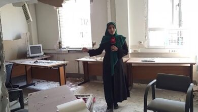 استهداف المدارس.. العالم ترصد الأضرار التي لحقت بمدرسة ثانوية في طهران