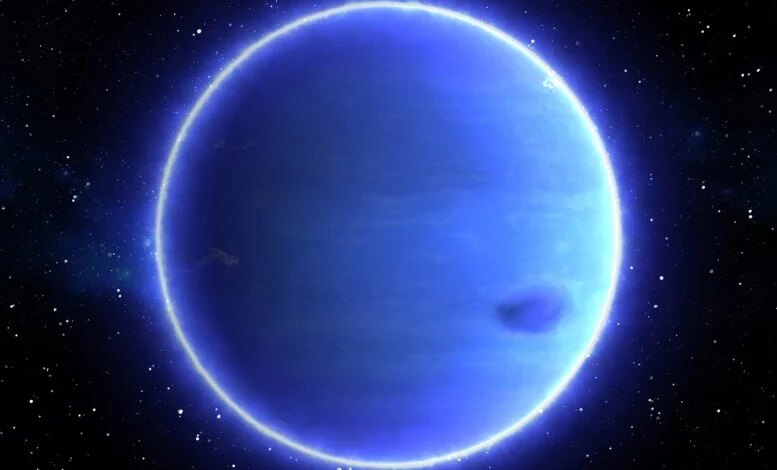 منظر جميل لكوكب نبتون