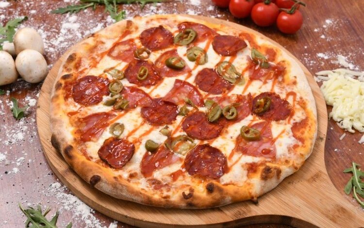 البيتزا بدون فرن