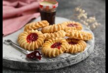 البيتيفور بالزبدة بدون بيض