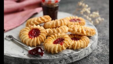 البيتيفور بالزبدة بدون بيض