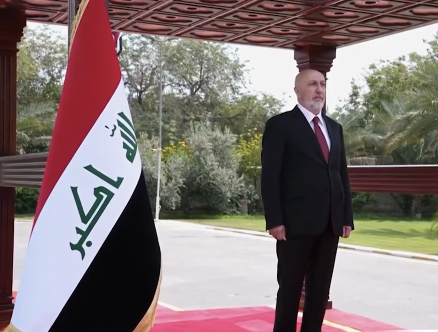 صورة مميزة: عاجل | الرئيس العراقي نزار أميدي يتسلم مهام منصبه رسميا في قصر بغداد