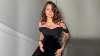 الفساتين السوداء تسيطر على إطلالات النجمات في ربيع 2026.. أبرزهن هنا الزاهد