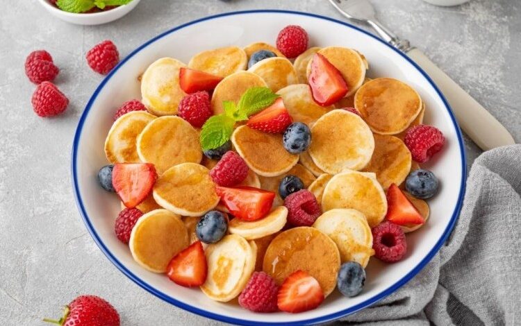 بان كيك بدون دقيق سهل جداً