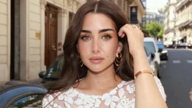 بصيحة البولكا.. هنا الزاهد تخطف الأنظار بفستان ساحر