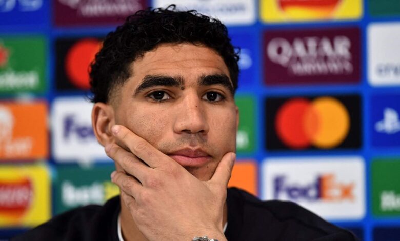 بعد احالته الى المحكمة بتهمة الاغتصاب... أشرف حكيمي: "أنا مطمئن البال"