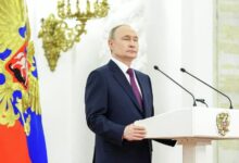 بوتين: يجب أن تحذو المقاطعات الروسية حذو الشيشان في معدلات المواليد