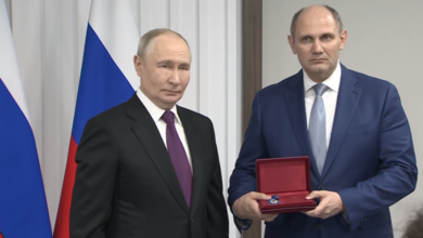 بوتين يمنح اتحاد الجودو في سان بطرسبورغ "وسام الشرف"