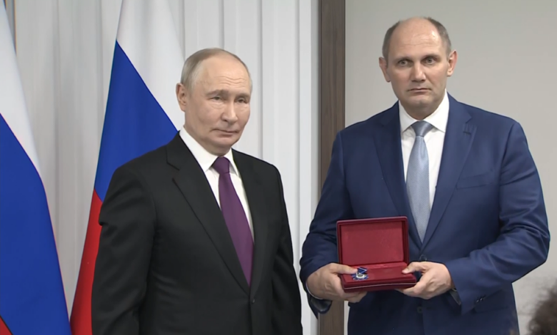 بوتين يمنح اتحاد الجودو في سان بطرسبورغ "وسام الشرف"