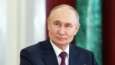 بوتين يناقش التعاون مع دول رابطة الدول المستقلة مع أعضاء مجلس الأمن الروسي