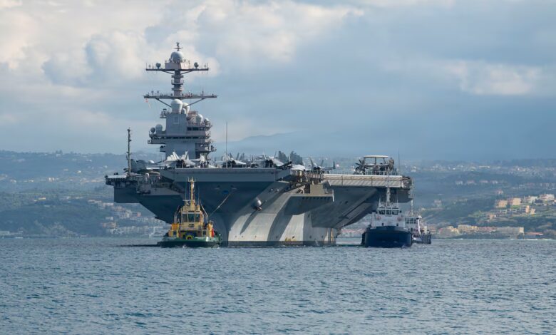 تقوم البحرية الأمريكية بمراجعة تكلفة حاملات الطائرات المستقبلية من فئة فورد للتأكد من أنها "منطقية"