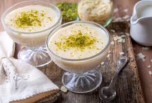 حلى كاسات الفستق بالكريمة