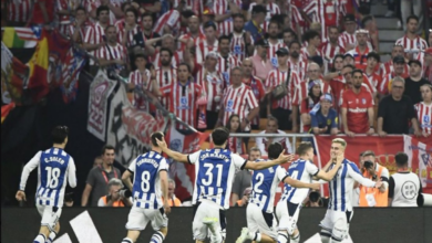 ريال سوسييداد يقهر أتلتيكو مدريد ويتوج بكأس ملك إسبانيا