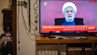 زعيم حزب الله يحث الحكومة اللبنانية على الانسحاب من المحادثات الإسرائيلية | أخبار حزب الله