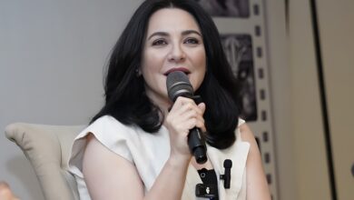 سلاف فواخرجي: بحب أغلط وأتعلم ومش كل الفرص اللي بتضيع بتتعوض