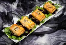 سلطة لفائف جبنة الفيتا بالشمندر بالفيديو