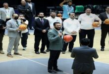 صالة الفيحاء تعود للحياة بمباراة ودية بين سوريا ولبنان.. والشرع يشارك بلعب كرة السلة