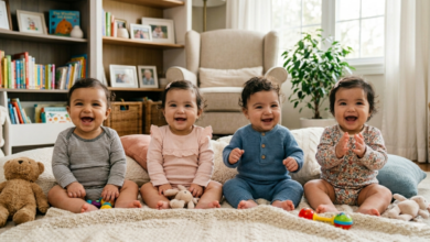 طرائف من عالم الرضع: تصرفات عفوية تُثير الضحك