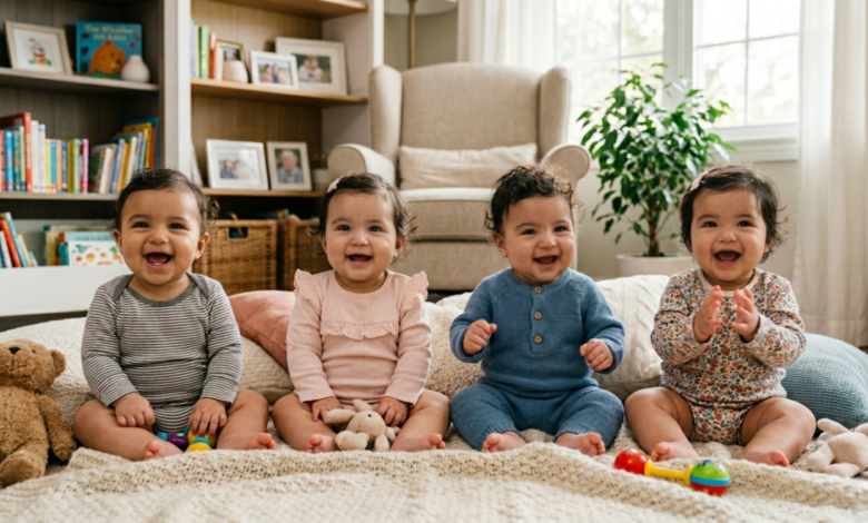 طرائف من عالم الرضع: تصرفات عفوية تُثير الضحك