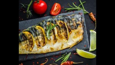 طريقة عمل السمك المشوي بالصوص في الفرن - وصفات طبخ