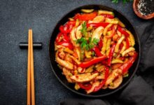 طريقة عمل دجاج بالصويا صوص والخضار - وصفات طبخ - وصفات دجاج