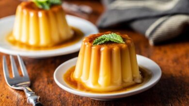 طريقة عمل كريم كراميل في المنزل - حلويات - حلويات باردة