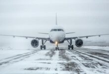 عاصفة ثلجية قوية في الولايات المتحدة واعلان حالة الطوارئ – قناة المنار