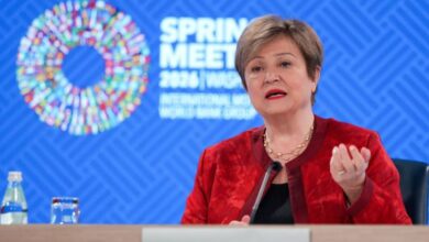 غورغييفا تحذر من «أوقات عصيبة» في حال استمرار ارتفاع أسعار النفط