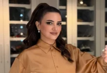 فستان أزرق ملكي.. ريهام عبد الغفور بإطلالة ساحرة