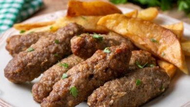 كفتة اللحم بالشوفان للرجيم