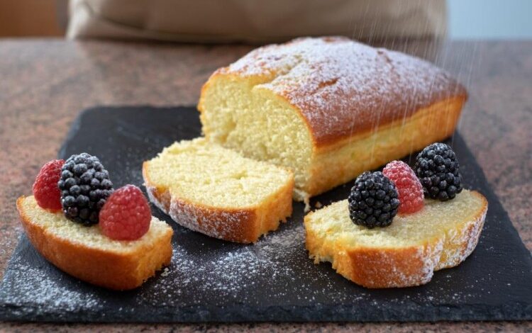 كيك الزبادي السريع