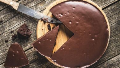 كيك شوكولاتة اقتصادي