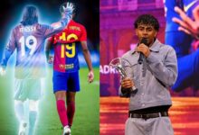 لامين جمال يغازل تاريخ ميسي من قلب مدريد