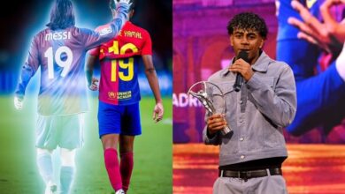 لامين جمال يغازل تاريخ ميسي من قلب مدريد