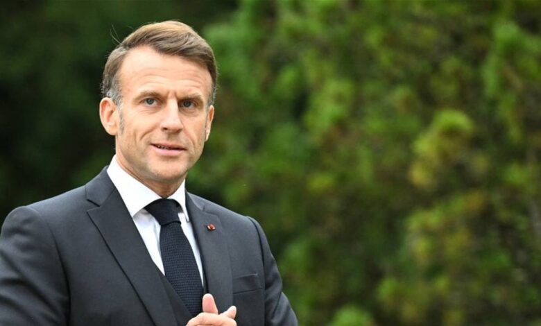 ماكرون يدعو لاحترام وقف النار : يمهّد لمفاوضات شاملة تشمل لبنان والمنطقة
