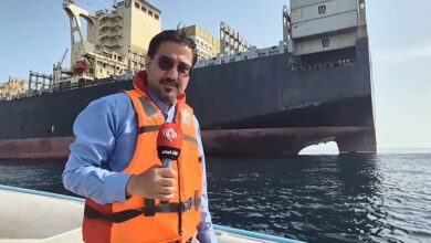 مضيق هرمز برؤية العالم: تقاطع جيوسياسي ولقطات حصرية لسفن أجنبية متوقفة