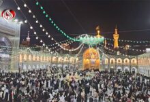 ملايين الزوار يحتفلون بمولد الإمام الرضا (ع) وسط التأكيد على دعم الوطن