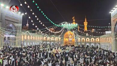 ملايين الزوار يحتفلون بمولد الإمام الرضا (ع) وسط التأكيد على دعم الوطن