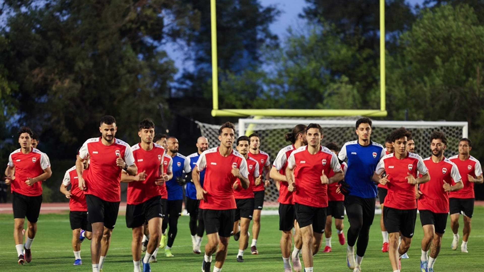 عاجل | ملحق مونديال 2026: مدرب العراق يحاول إبعاد لاعبيه عن أخبار الحرب قبل مواجهة بوليفيا الحاسمة - صورة مميزة صورة مميزة: عاجل | ملحق مونديال 2026: مدرب العراق يحاول إبعاد لاعبيه عن أخبار الحرب قبل مواجهة بوليفيا الحاسمة
