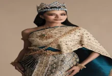 ملكة جمال العالم تتألق بالأسود الملكي في أحدث ظهور