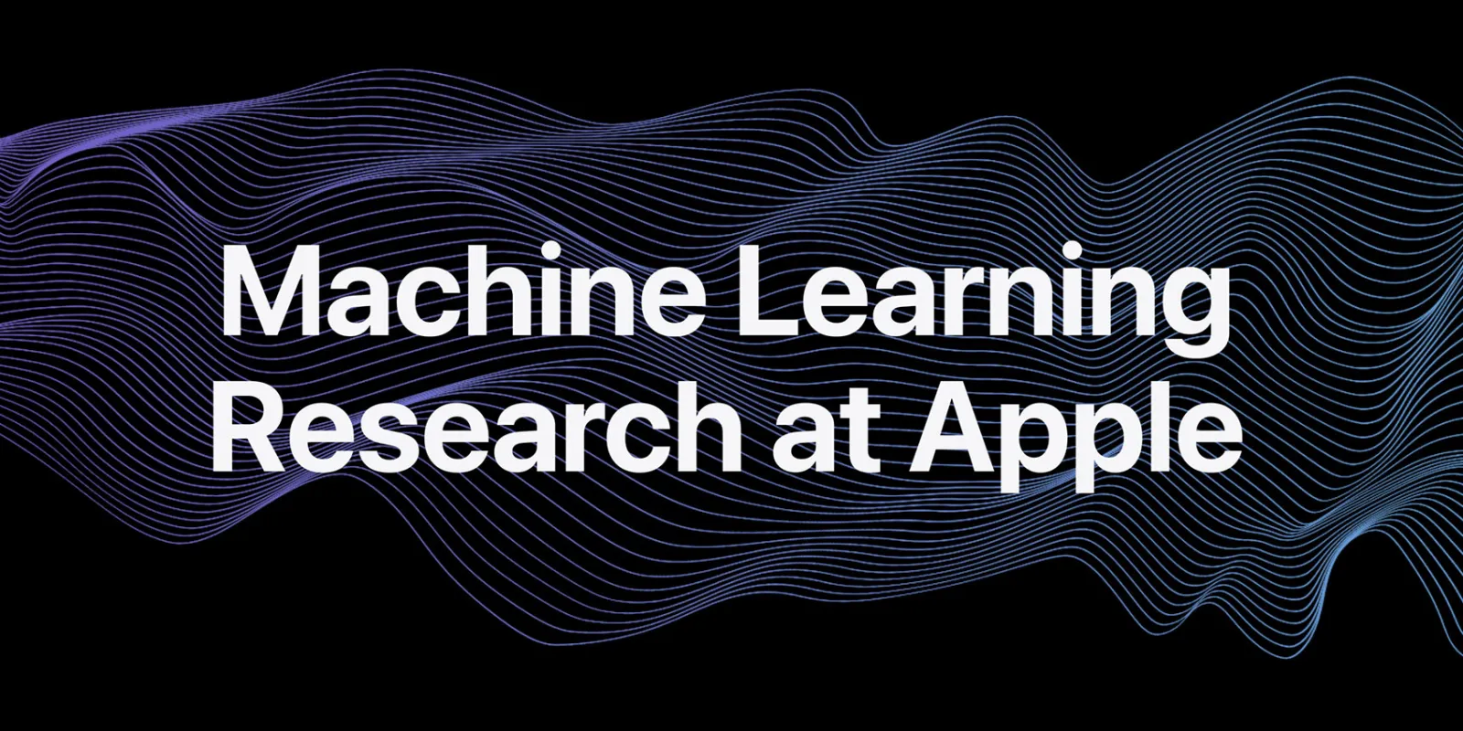 تشارك Apple التسجيلات والأبحاث من ورشة عمل الذكاء الاصطناعي والتعلم