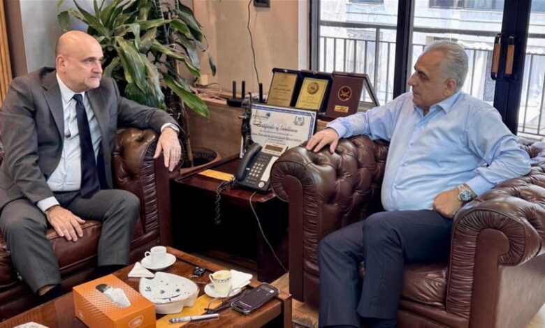 أبي رميا تابع ملفات الإستشفاء والضمان وملف مركز جبيل مع كركي