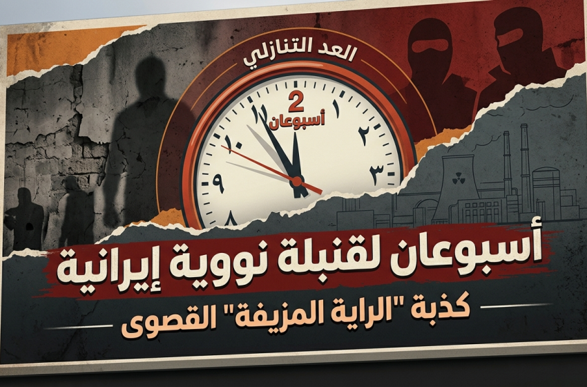 صورة مميزة: عاجل | “أسبوعان للوصول إلى قنبلة إيرانية”: الكذبة الكبرى لراية الحرب الزائفة