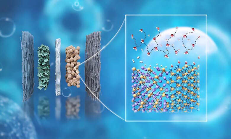 Dry Cathode Water Splitting Catalyst